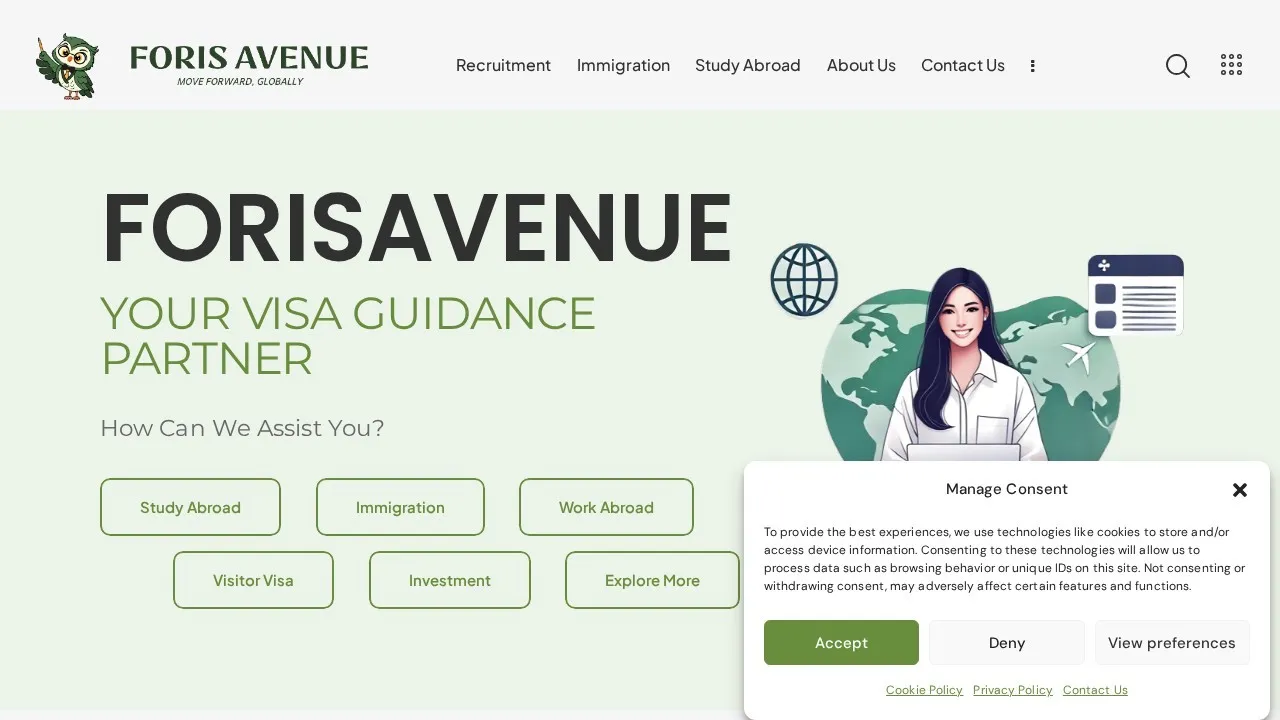 Foris Avenue live site